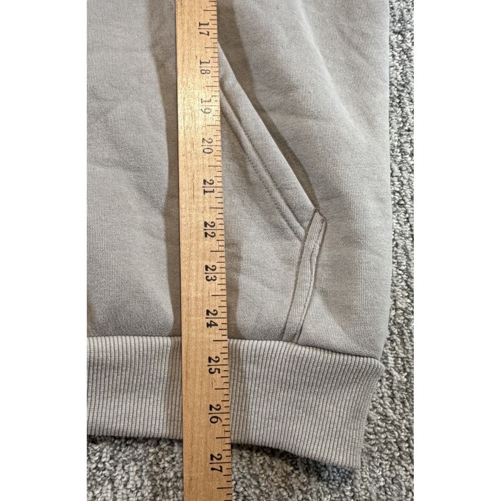 CMFRT Adult Unisex Light Gray Pullover Hooded Sweat Suit Size Large - Picture 8 of 16